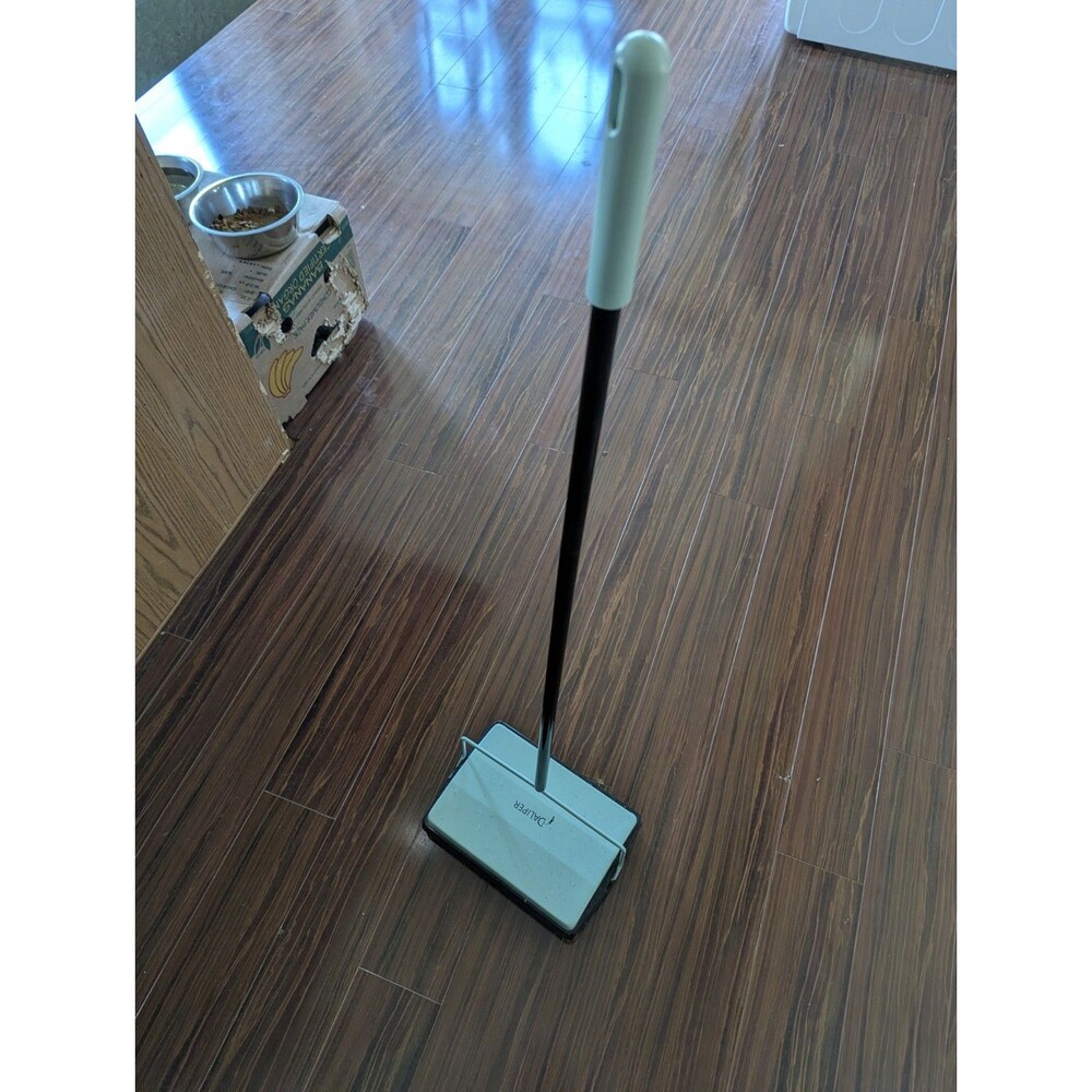 DALIPER Unisex Standard Mint Green Manual Floor Sweeper Retro Minimalist